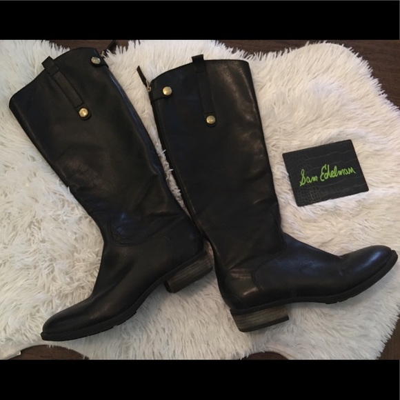 Sam Edelman Shoes - Sam Edelman Black Penny Boot 7.5👢👜